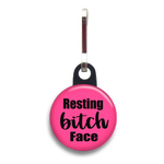 Resting Bitch Face Dog Tag