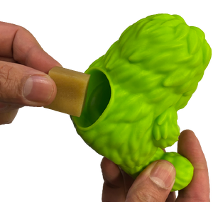 Yeti Puff and Play Enrichment Toy Green