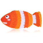 Orange Fish Snuffle Mat