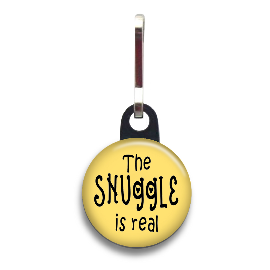 The Snuggle Is Real Dog Tag