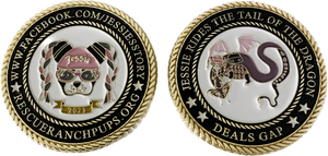 Jessie Rides Tail of the Dragon: Challenge Coin