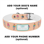 Sweet Treats Personalized Dog Collar