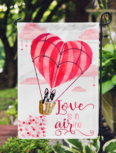 Love is in the Air Boston Garden Flag