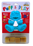 Yeti Puff and Play Enrichment Toy Blue