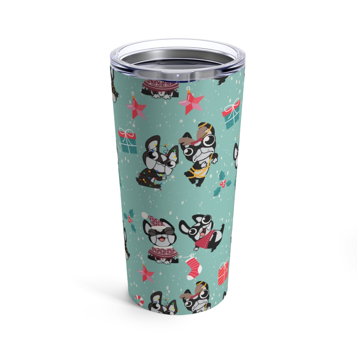 Festive Bostons Tumbler