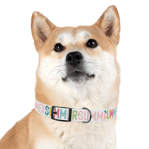 Summer Personalized Dog Collar