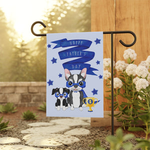 Father's Day Boston Garden Flag