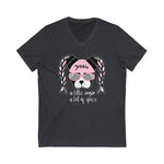 Jessie Sugar and Spice V Neck T-Shirt
