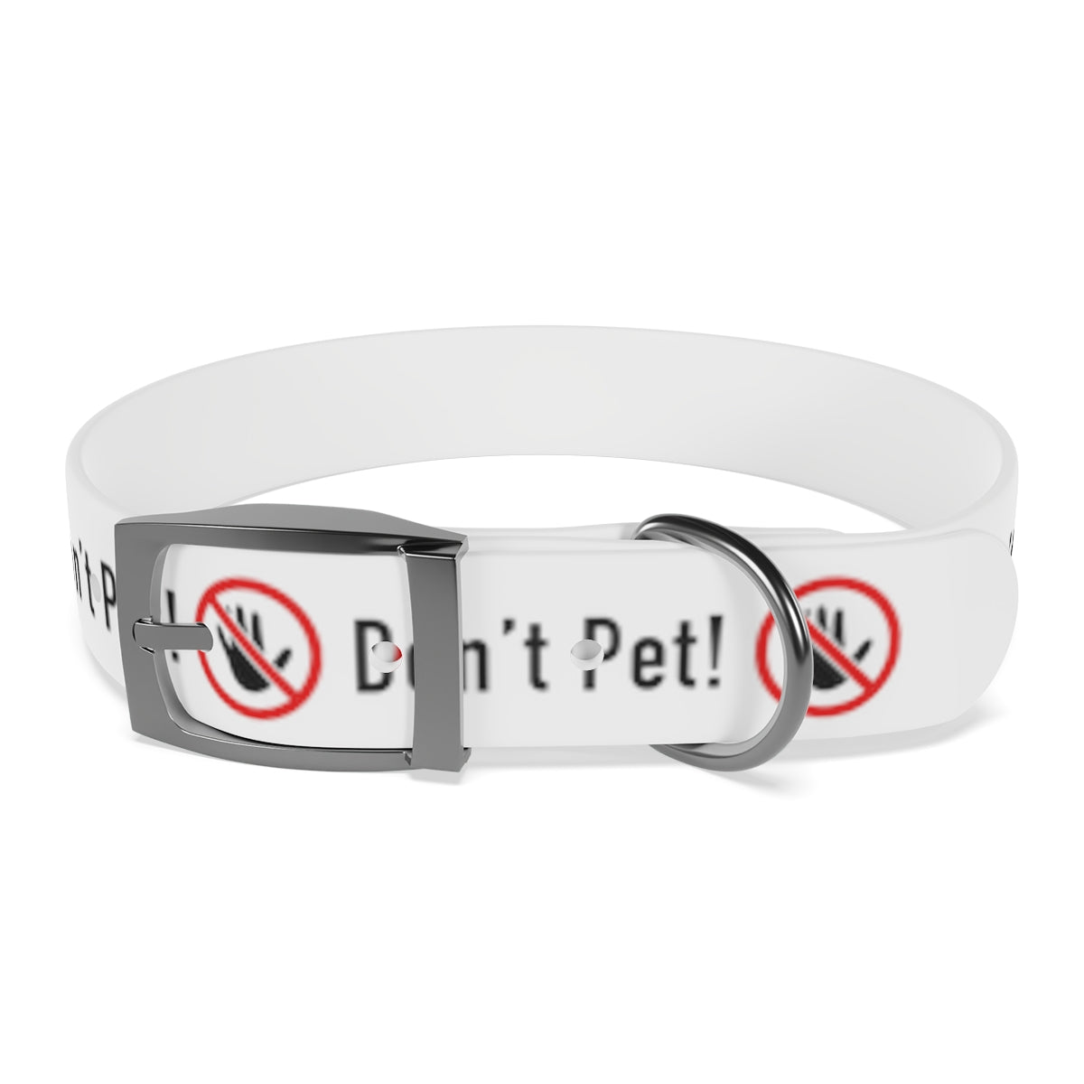 Don't Pet Dog Collar
