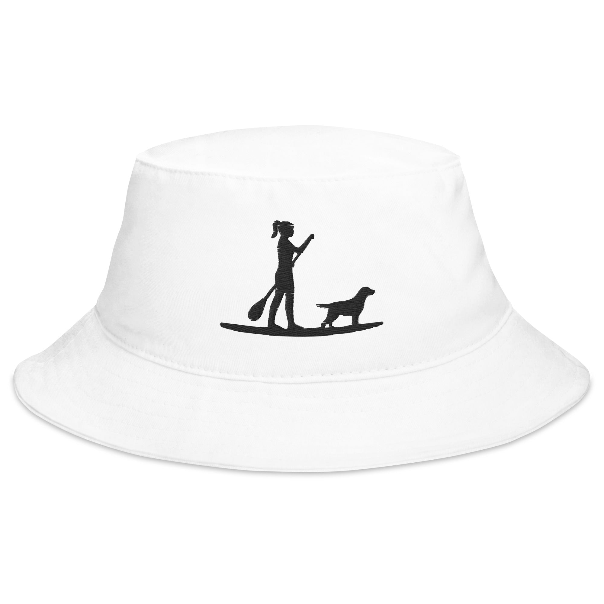 Paddle Board and Dog Bucket Hat