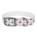 Holiday Trees Personalized Dog Collar