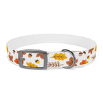 Fall Leaves Personalized Dog Collar