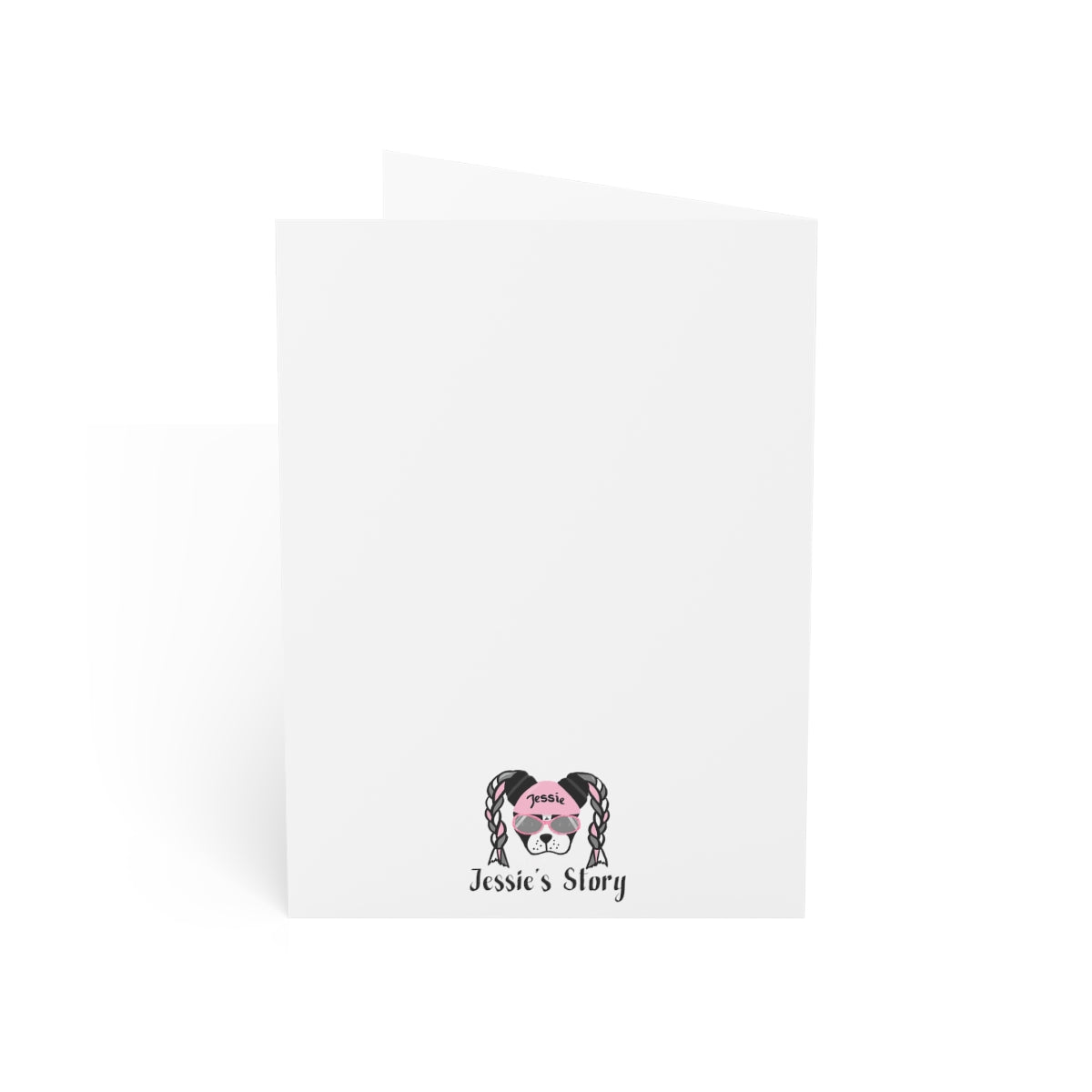 Blue Boston Happy Holidays Folded Greeting Cards (1, 10, 30, or 50)