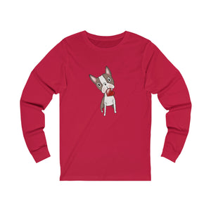 Brown Boston I Love You Long Sleeve T Shirt