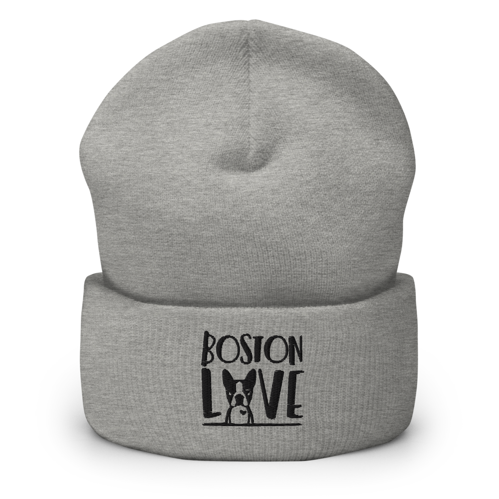 Boston Love Cuffed Beanie