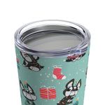 Festive Bostons Tumbler