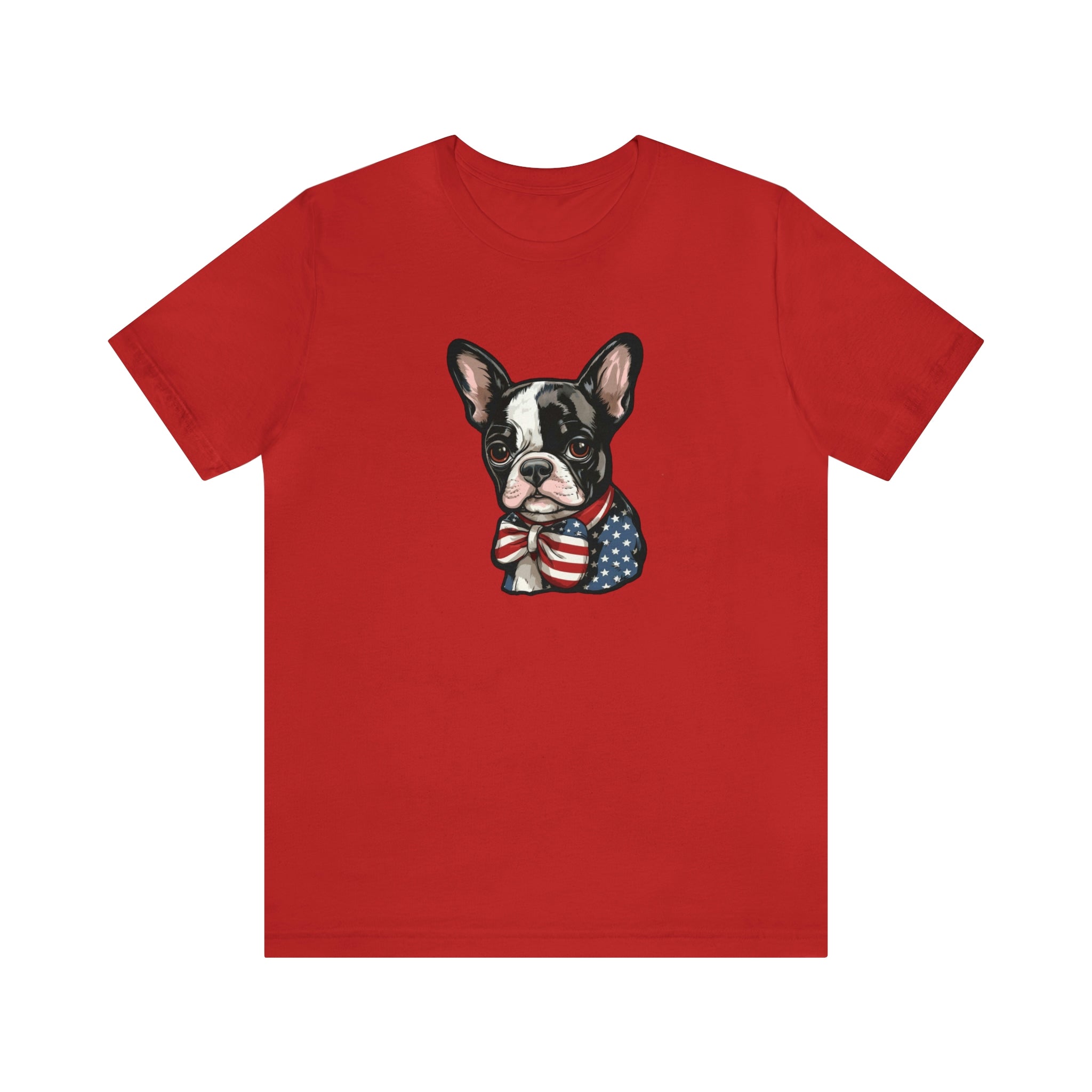 Patriotic Black Boston Terrier Shirt