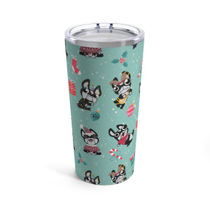 Festive Bostons Tumbler