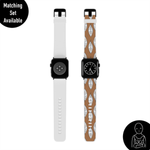 Clay Feathers Watch Band for Apple Watch