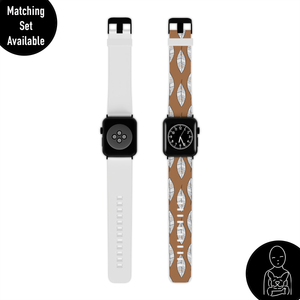 Clay Feathers Watch Band for Apple Watch
