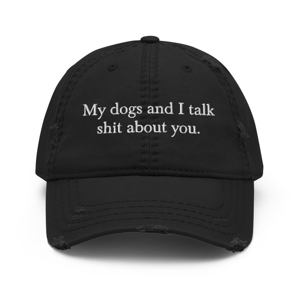 Distressed My Dogs And I Cap