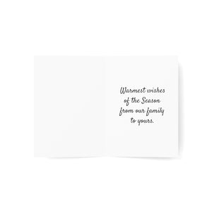 Boston Warmest Wishes Folded Greeting Cards (1, 10, 30, or 50)