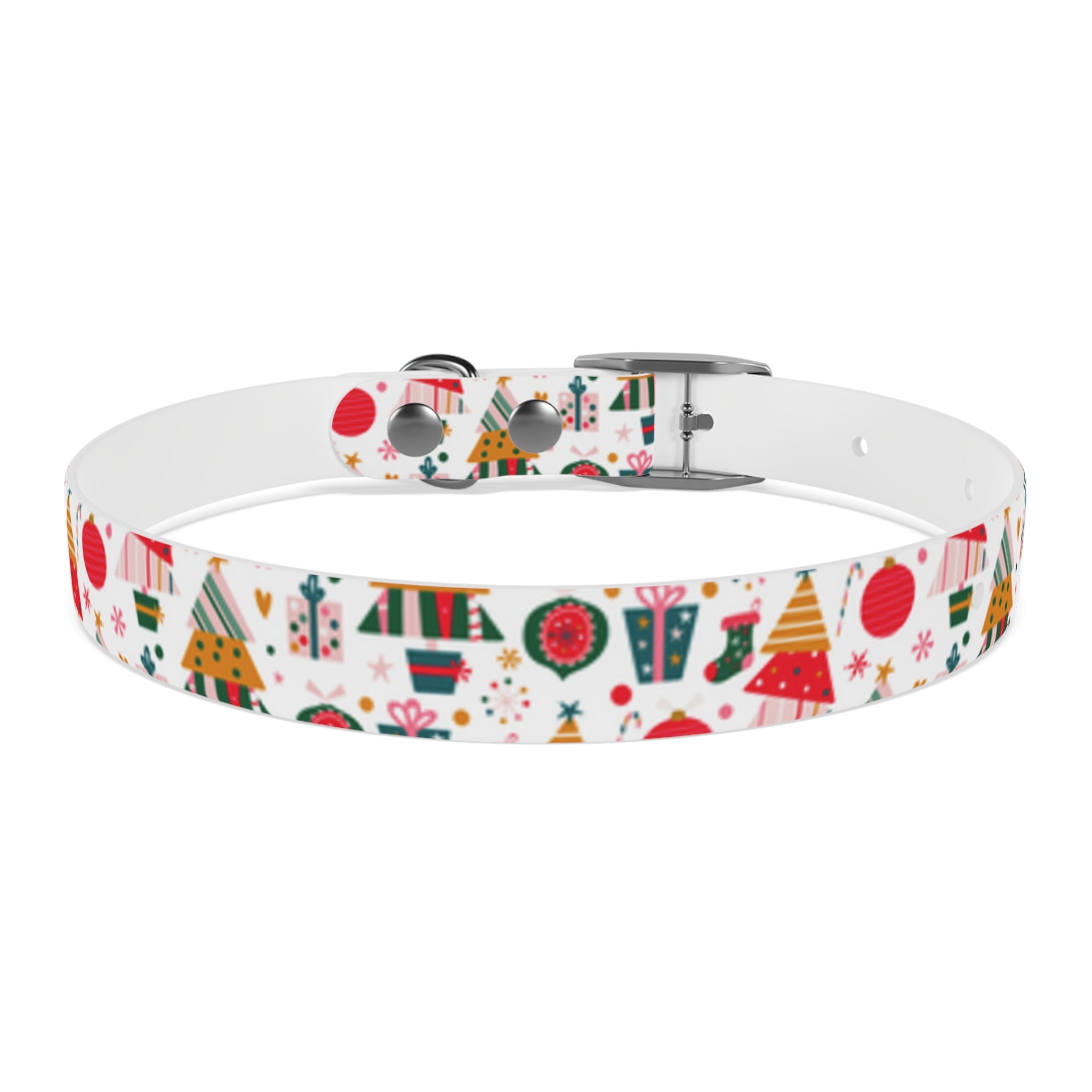Merry and Bright Personalized Dog Collar