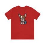 Patriotic Red Boston Terrier Shirt