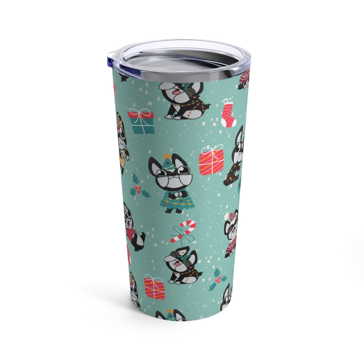 Festive Bostons Tumbler