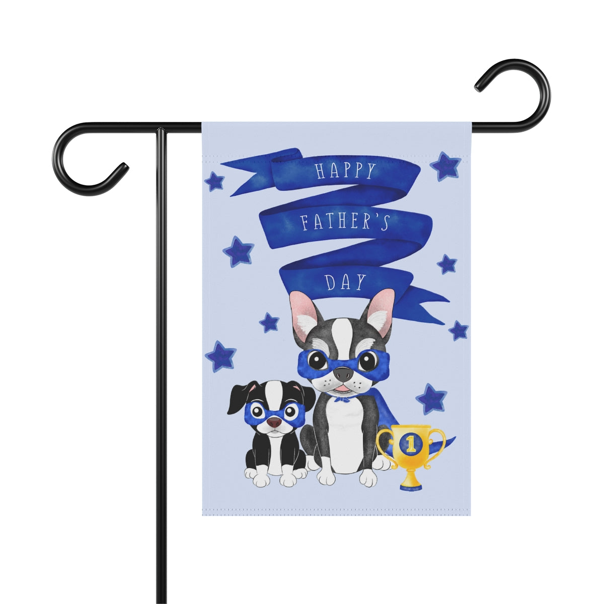 Father's Day Boston Garden Flag