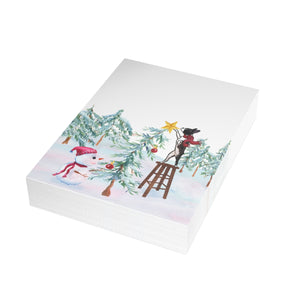 Boston Hope, Wonder, and Joy Folded Greeting Cards (1, 10, 30, or 50)