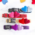 Double Heart Collar Accessory