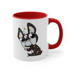 Festive Bostons Mugs Set of 4