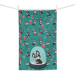 Festive Bostons Lights Towel