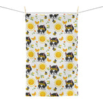 Yellow Boston Spring Hand Towel