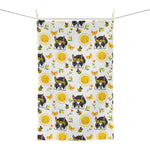 Yellow Boston Spring Hand Towel