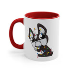 Festive Bostons Mugs Set of 4