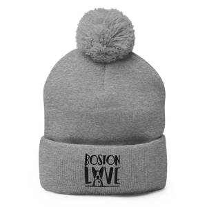 Boston Love Pom-Pom Beanie