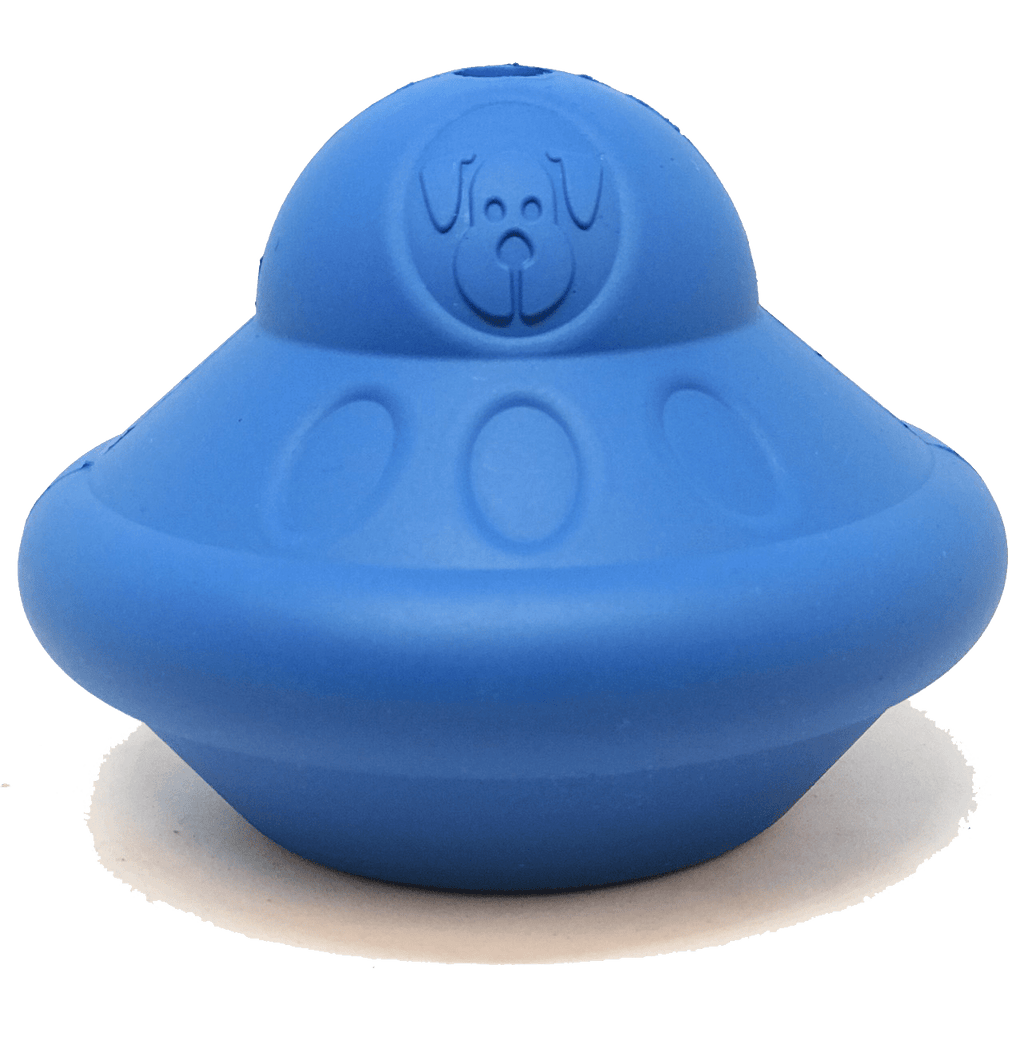 Flying Saucer Treat Dispenser, Slower Feeder, & Toy