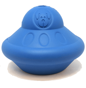 Flying Saucer Treat Dispenser, Slower Feeder, & Toy