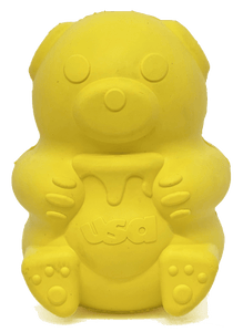 Honey Bear Treat Dispenser, Slower Feeder, & Toy