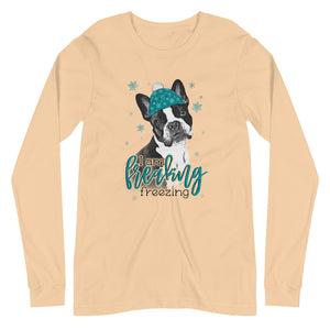 Freaking Freezing Boston Long Sleeve T Shirt