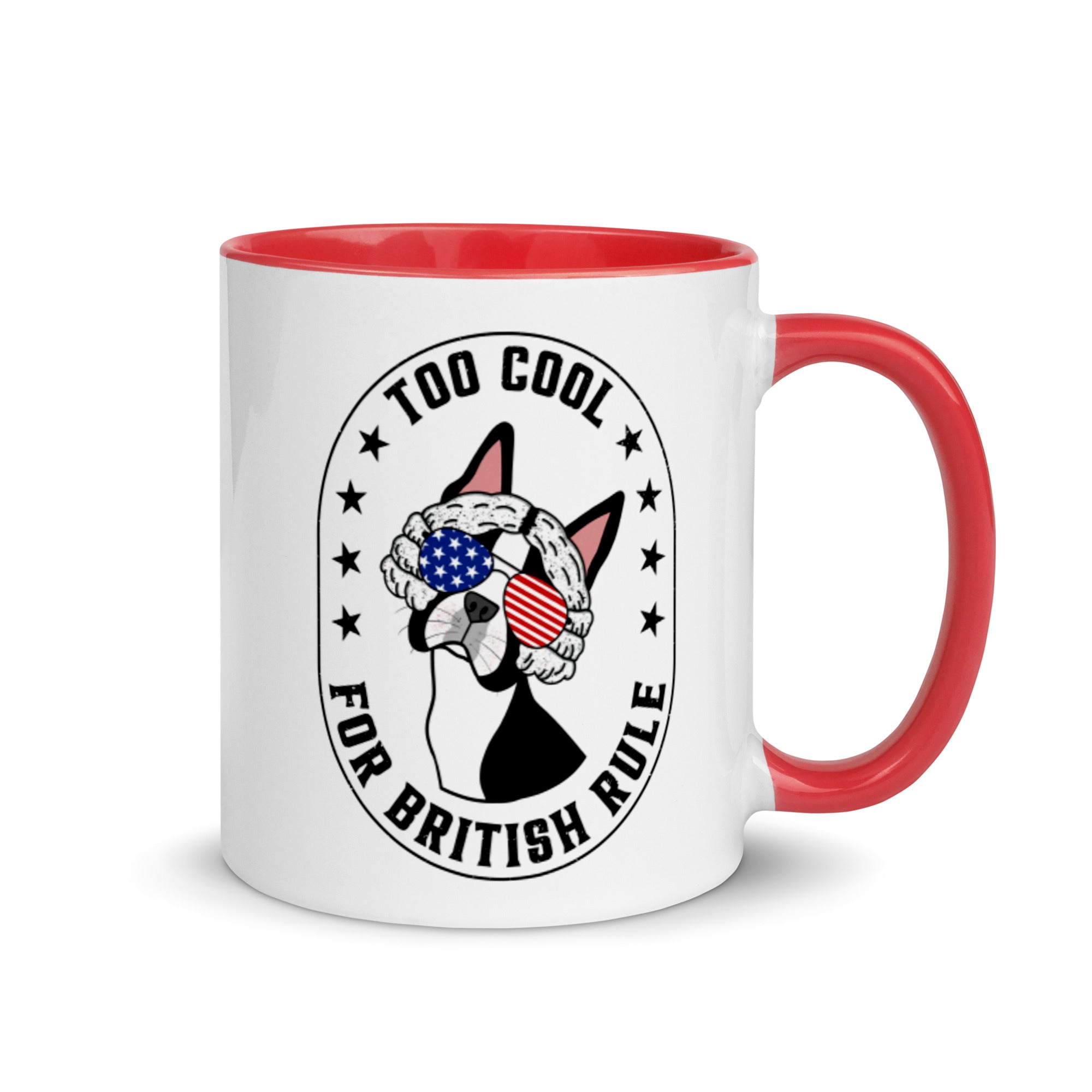 Too Cool For British Rule Mug