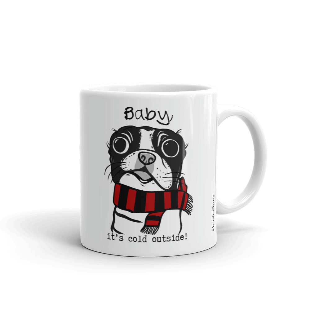 Baby, It's Cold Outside Boston Mug