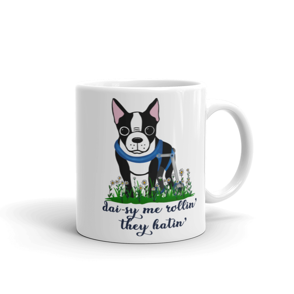Dai-sy Me Rollin' Boston Mug