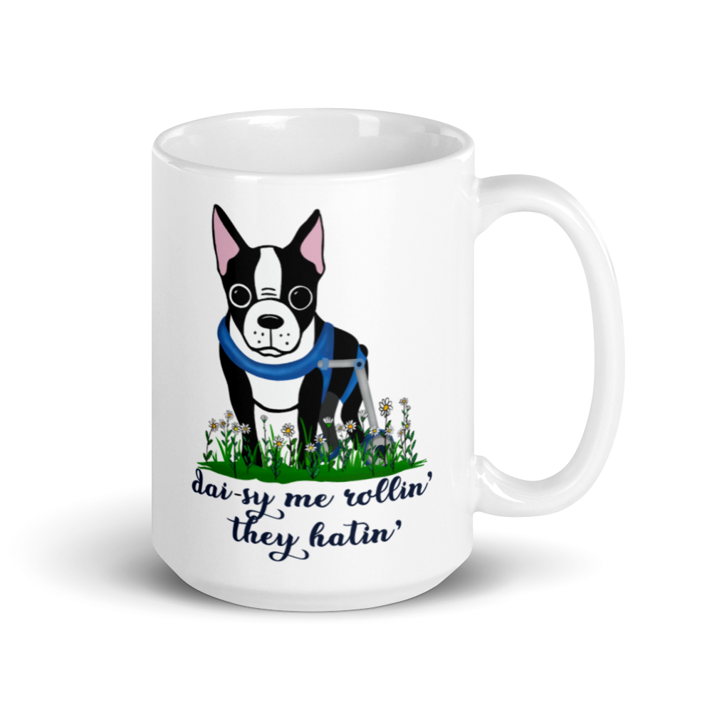 Dai-sy Me Rollin' Boston Mug
