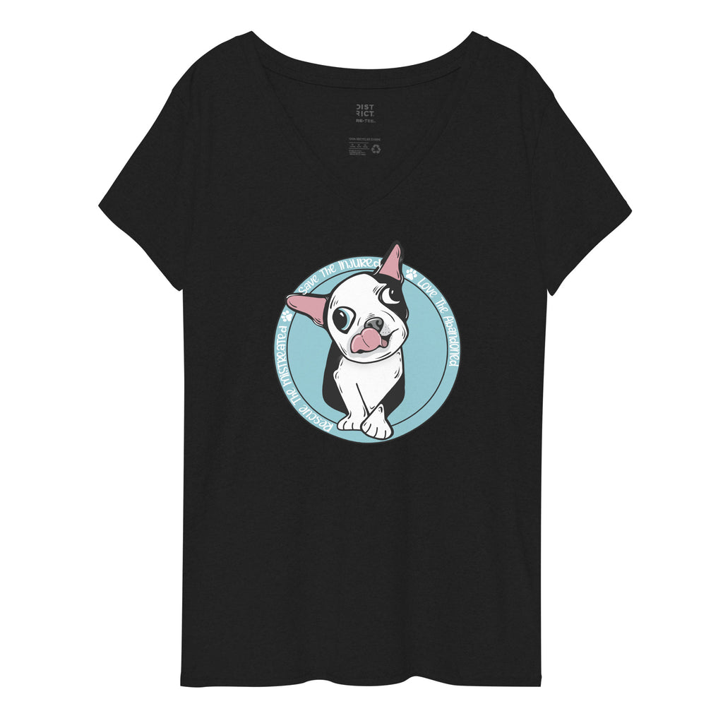 Luke Rescue Women’s Recycled V-neck t-shirt